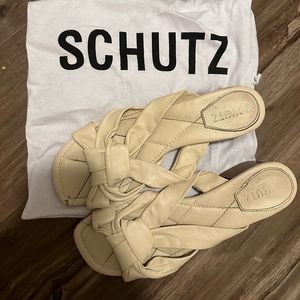 Schutz knot sandals